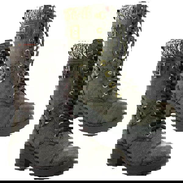 Rocket Dog Thunder Womens Classic Ankle Lace Up Biker Boots