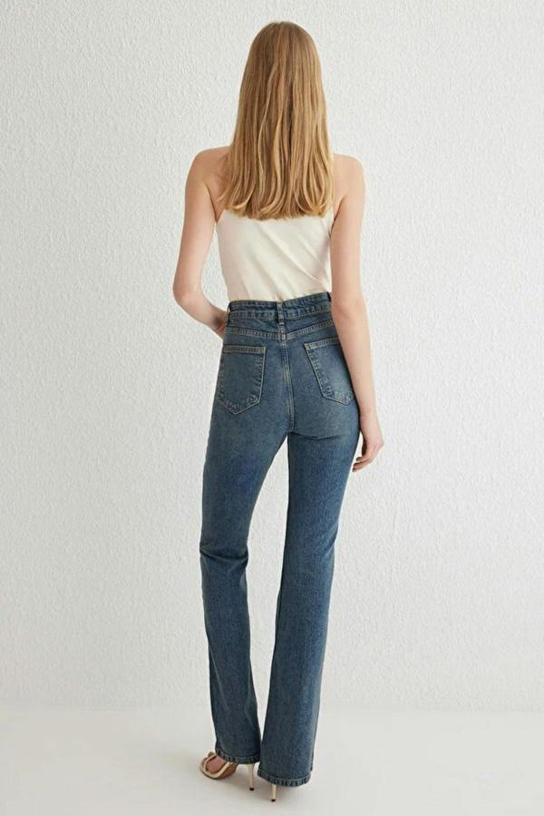 WOVCOR High Waist Flare Jeans