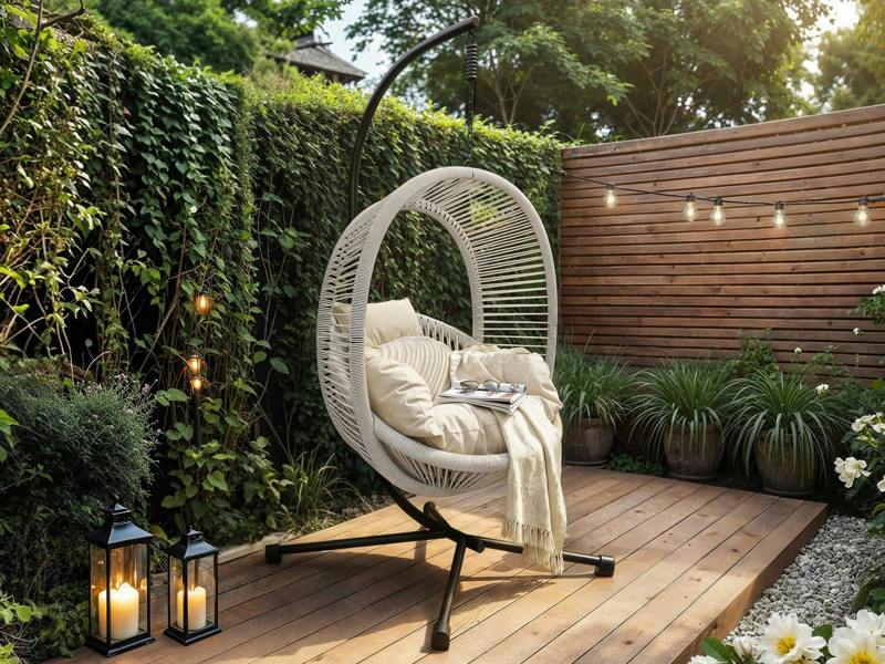 Lana Garden Swing Chair Light