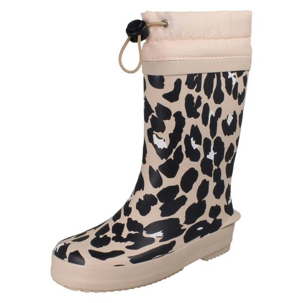 Clarks Childrens Clarks Creature Detailed Toggle Top Wellington Boots Tarri Race