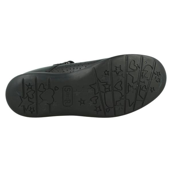 Start-rite Girls Start-Rite Diamond And Star Cut-Out T-Bar School Shoes Hope
