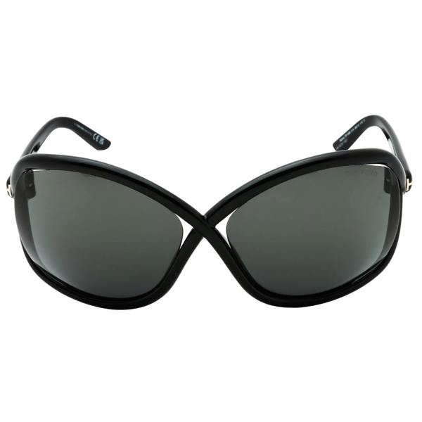 Tom Ford FT1068 01A shiny black/smoke Sunglasses  68X15X115 One Size