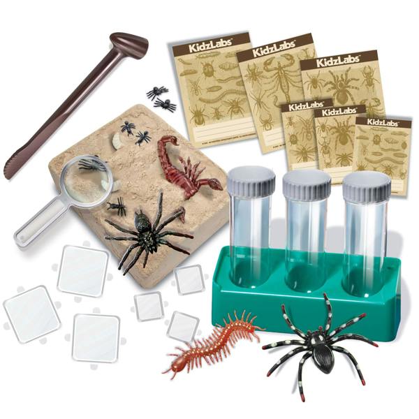4M Creepy Digging Lab - Halloween | Science Kits for Kids with Insect Toys
