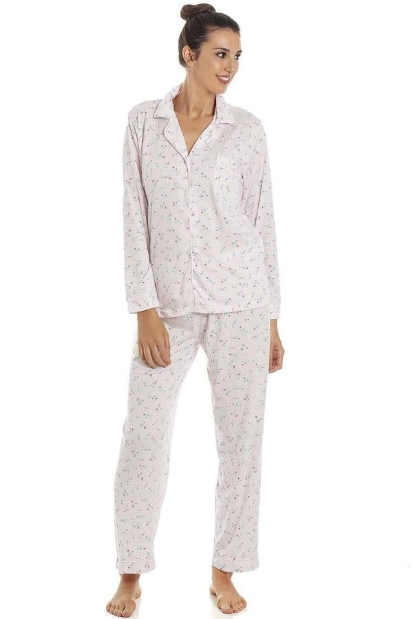 Womens Classic Jersey Long Sleeve Pyjama