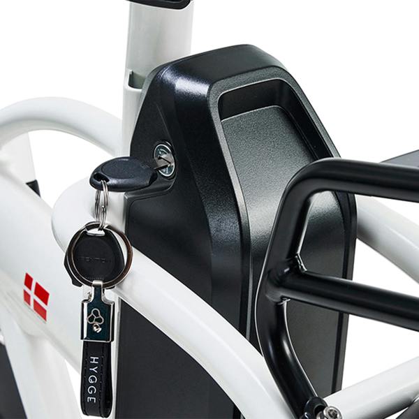Hygge Bikes Vester 2026 - Folding Fat Tyre E-Bike 48V 14Ah - Heron White