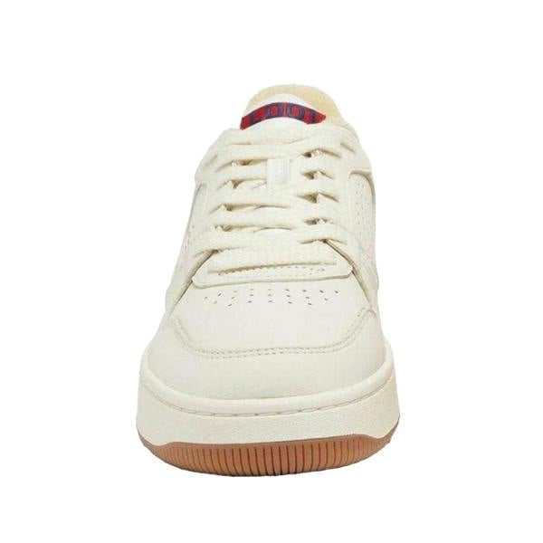 Lacoste Mens L001 Leather Trainers - Off White - 