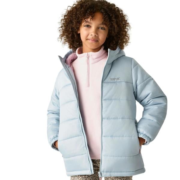 Regatta Childrens/Kids Lofthouse Plain Padded Jacket - Skyway/Powder Lilac - 