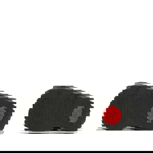 FitFlop FINO CRYSTAL-CHAIN Womens Toe Post Sandals Black