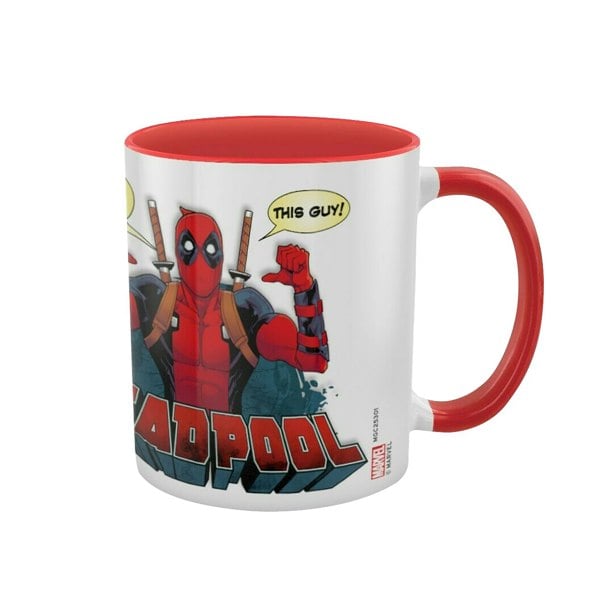 Deadpool 2 Thumbs Mug - Red/White