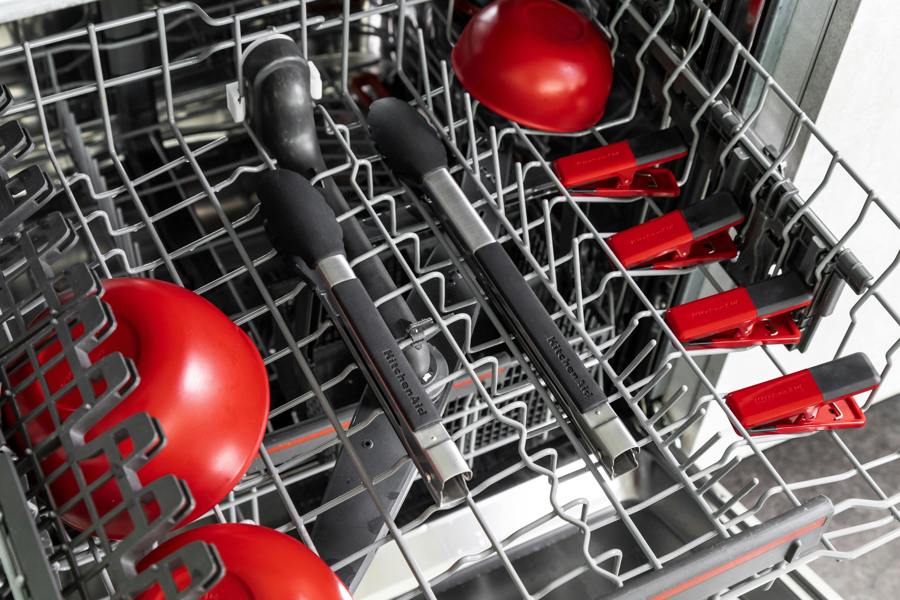 KitchenAid Silicone-Tipped Side-Locking Tongs, 30cm
