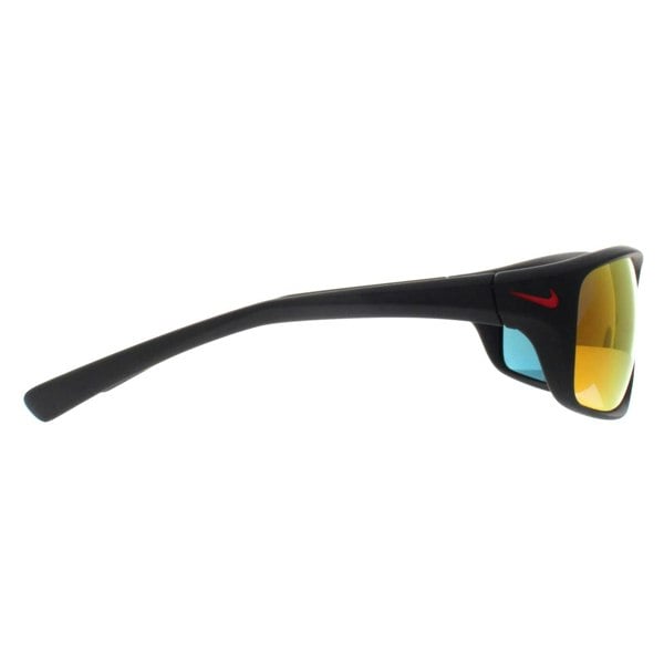 Nike Sunglasses Adrenaline MI EV1134 006 Matte Black Grey Infrared Mirror