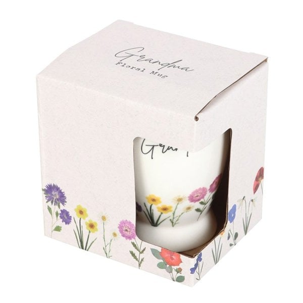 Serano Grandma Wildflower Pedestal Mug