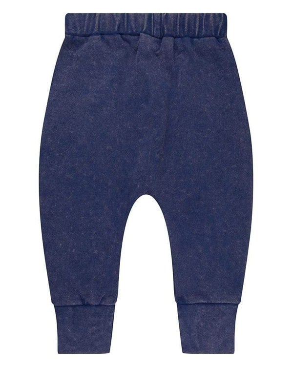 Blue Animal Friends Print Harem Style Joggers - image 4