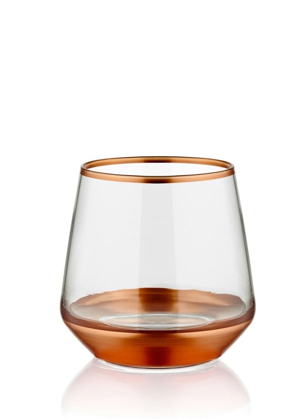 Rozi Glam Collection Copper Tumblers (Set of 6)