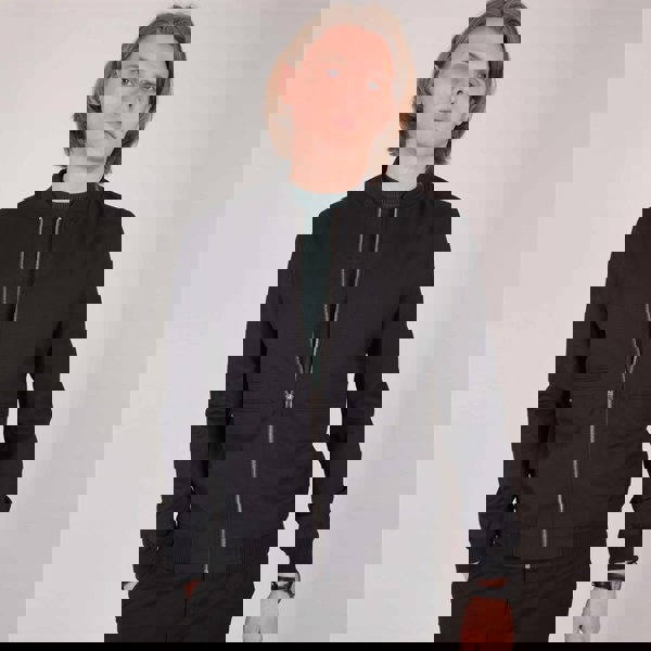 Harry Brown Smart Casual Bomber Jacket - Black