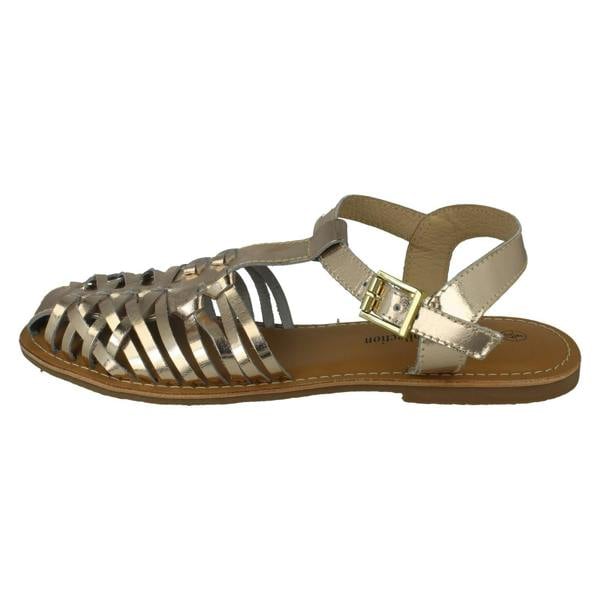 Leather Collection Ladies Leather Collection Summer Beach Holiday Sandals F00455