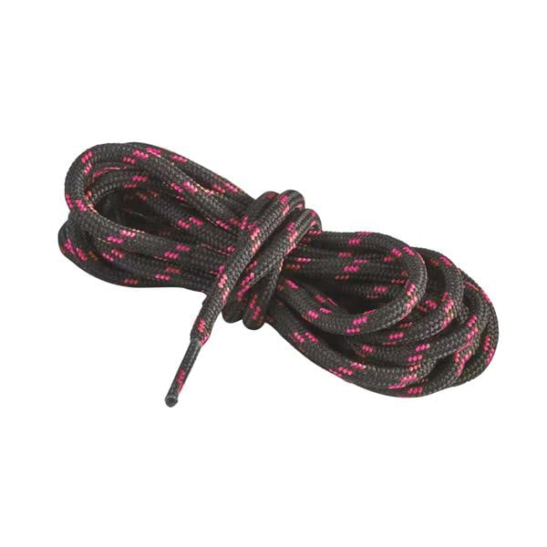 Regatta Great Outdoors Unisex Patterned Replacement Shoe/Boot Laces - Black/Vivid Viola