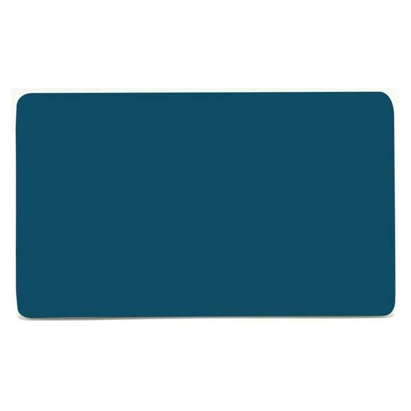 Trendi Switch Double Blanking Plate in Midnight Blue