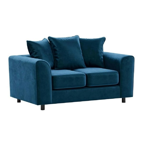 Furnishings For Less Brooklyn Full Foam Plush Velvet 2 seater