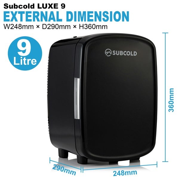 Subcold Luxe 9L Mini Fridge