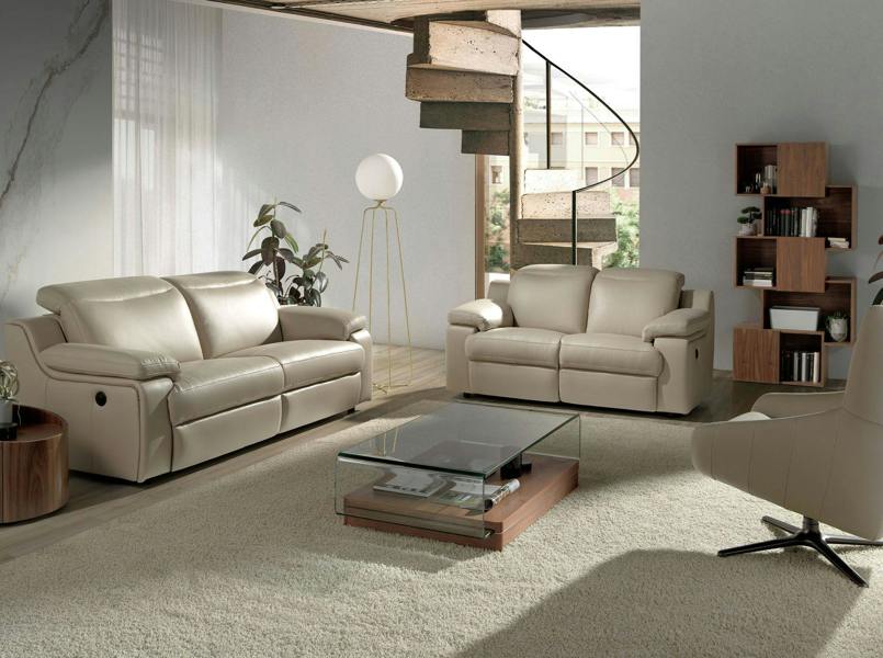 Angel Cerdá Floor Lamp Golden Steel and White Glass 8047