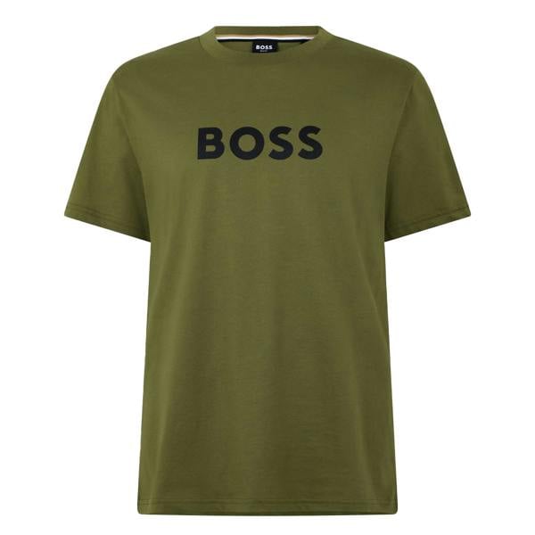 Boss Mens Hbw Logo T-Shirt - Sage Blue - 