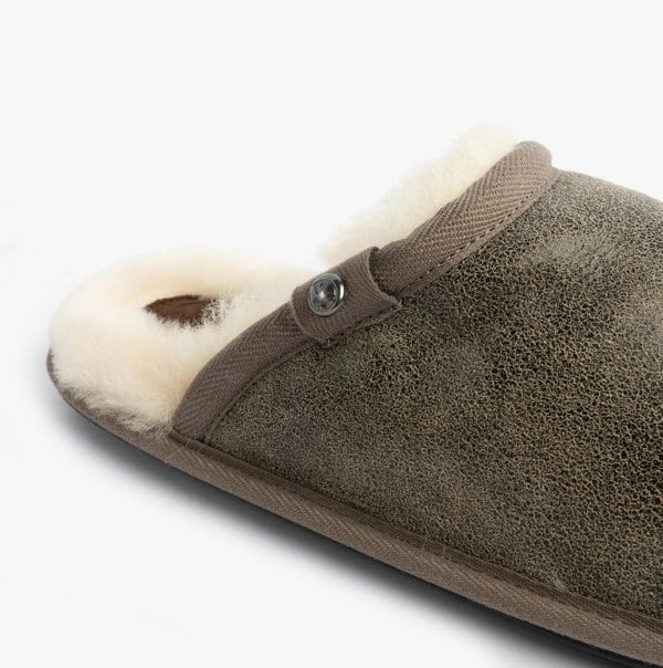 Bedroom Athletics Bedroom Athletics KIEFER Mens Mules SlippersDistressed Tea