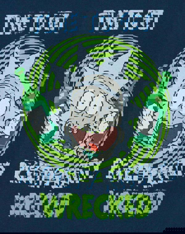 Rick And Morty Mens Blue Rick Short Sleeved T-Shirt