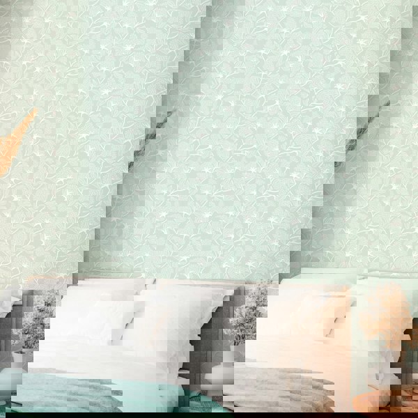 Hoopla Walls Dash Trail - Seaglass 10m Wallpaper