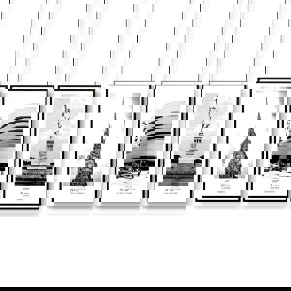 Black and white prints | set of 3 Manhattan wall art