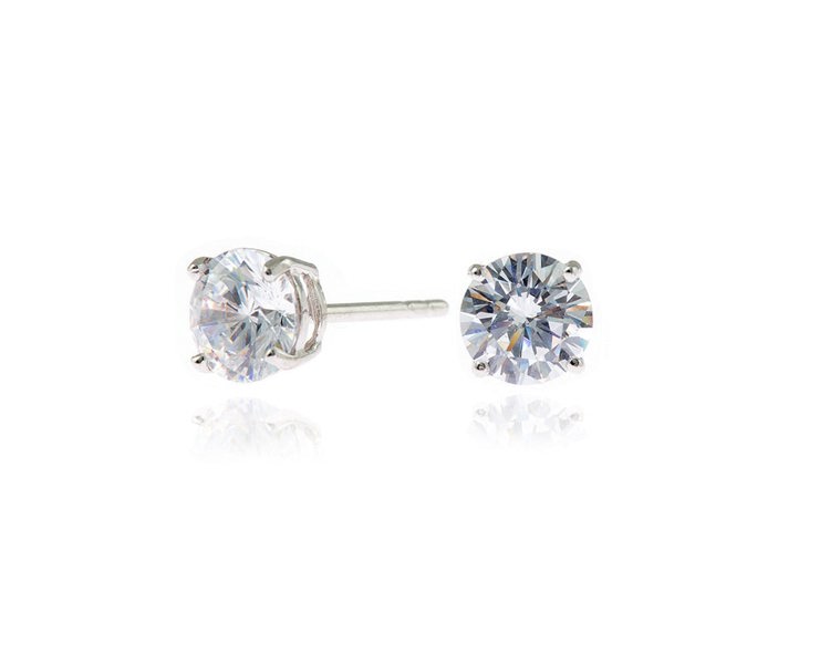 Cachet London Lana 6mm Silver Earrings