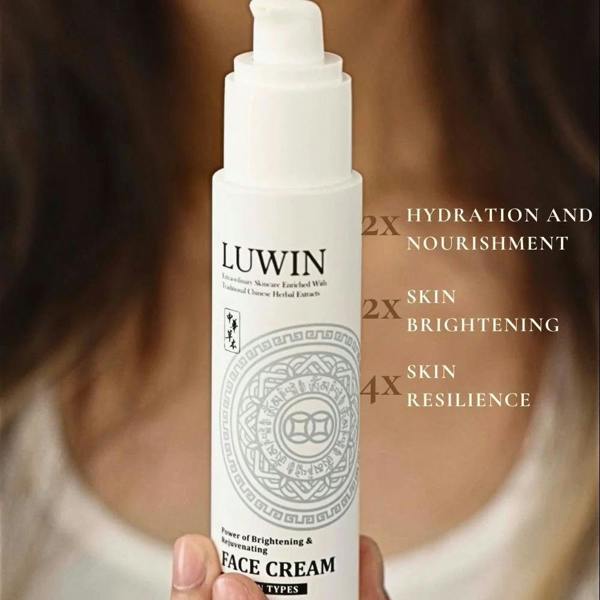 LUWIN Skincare Powerful Brightening & Rejuvenating Duo – Hyperpigmentation Cream & Brightening Serum Set | LUWIN