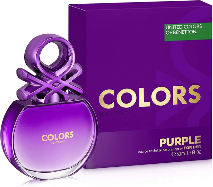 Colours Benetton Colours Purple For Her Eau De Toilette 50ml