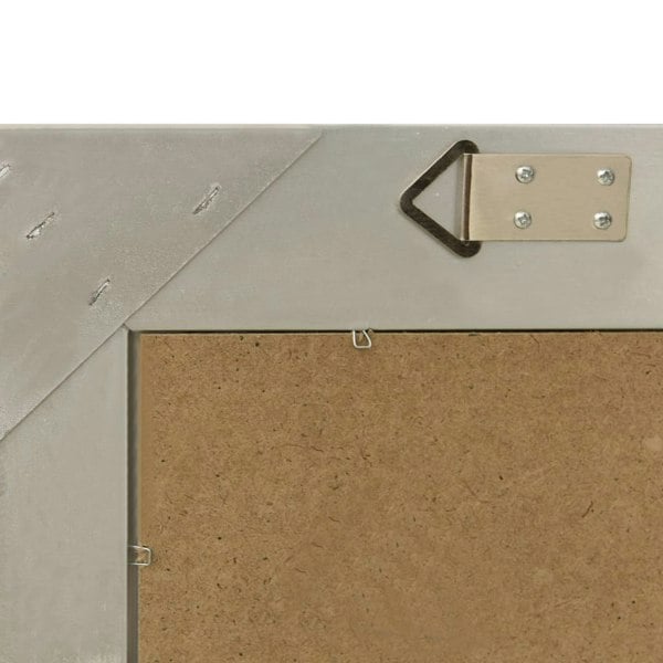 Berkfield Wall Mirror Baroque Style 50x40 cm Silver