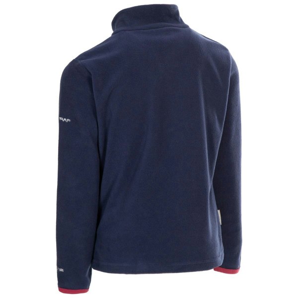 Trespass Childrens/Girls Sybil Micro Fleece - Navy/Raspberry