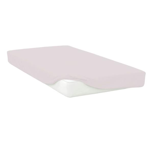 Belledorm Easycare Percale Fitted Sheet - Powder Pink