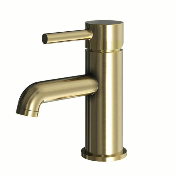 Flode Kumla | Mono Basin Mixer Tap | Brushed Brass