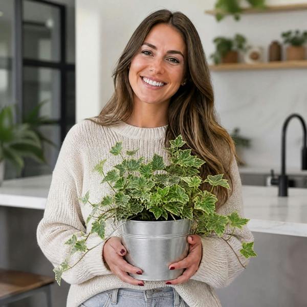 Hedera Variegated Ivy 12cm Pot Plants By Post