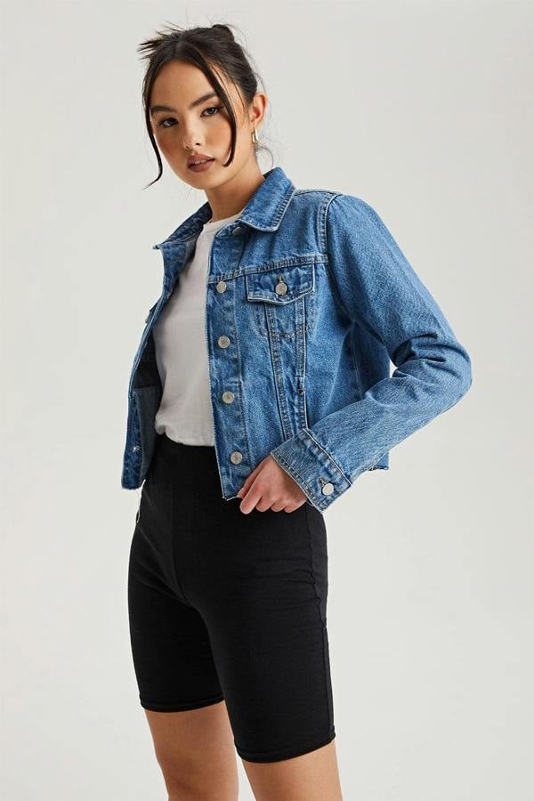 Urban Bliss Raw Hem Jacket