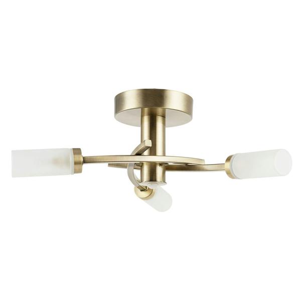 Sensor Bathroom Ceiling Light in Antique Brass with Multi Functions Image 1