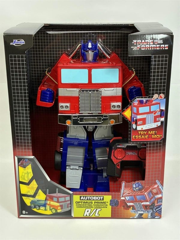 Jada Transformers Optimus Prime Converting RC 34cm Standing Jada 33521