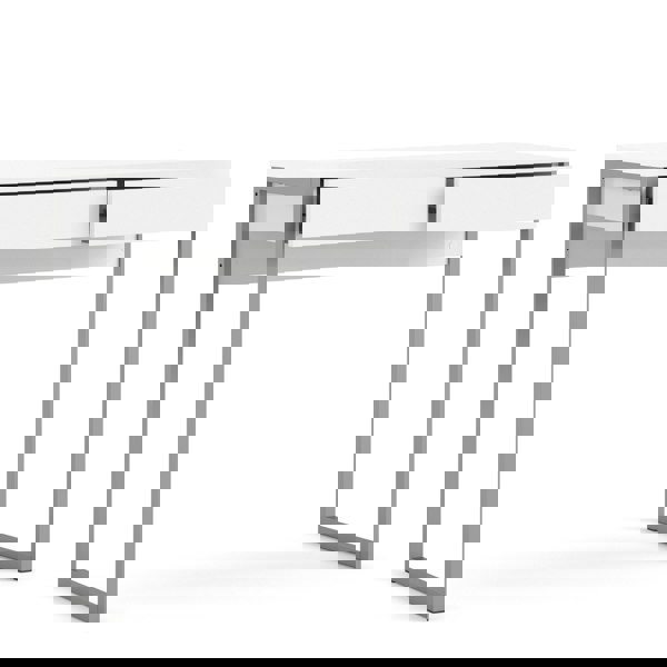 Furniture To Go Function Plus Desk 2 Drawers in White High Gloss