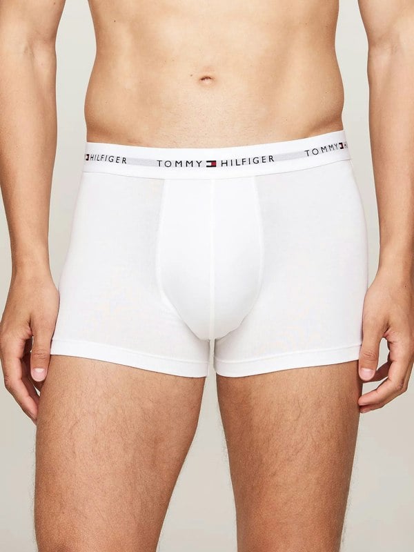 Tommy Hilfiger SIGNATURE COTTON ESS Mens  3 Pack Trunks Multicoloured