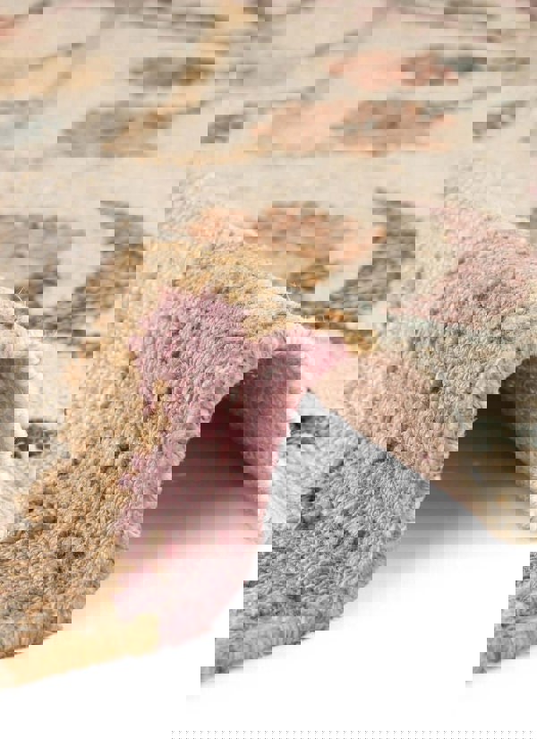 The Rugs Roya Afghan Kelim Rug Violette – Floral Design