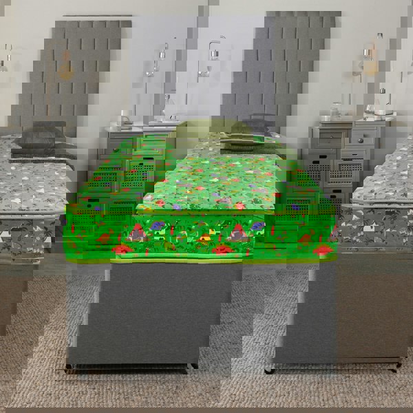 eXtreme Comfort Dreamy Dinosaur Kids Mattress - 16.5cm Deep, Dual-Sided Comfort