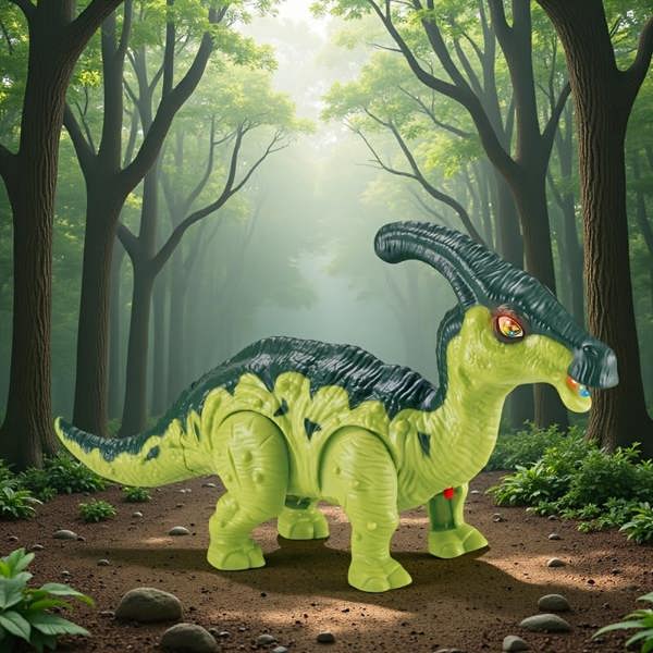 Dragodirect Electric Walking Dinosaur Toy with Lights, Sounds Moving Tail