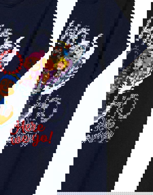 Paw Patrol Unisex Kids Blue Ho Ho Ho Short Sleeved T-Shirt