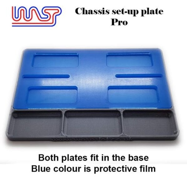 MCSlots Slot Car Chassis Set up Plate PRO 1:32 Scale New WASP