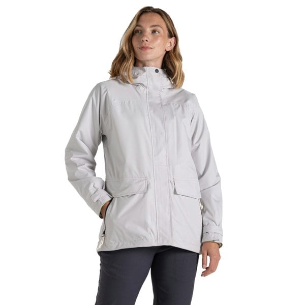 Craghoppers Womens/Ladies Kaia Waterproof Jacket - Lunar Grey