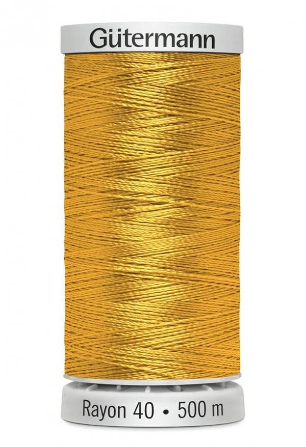 Gutermann No 40 Sulky Rayon Embroidery Thread 500m Rayon Thread Suitable For Embroidery